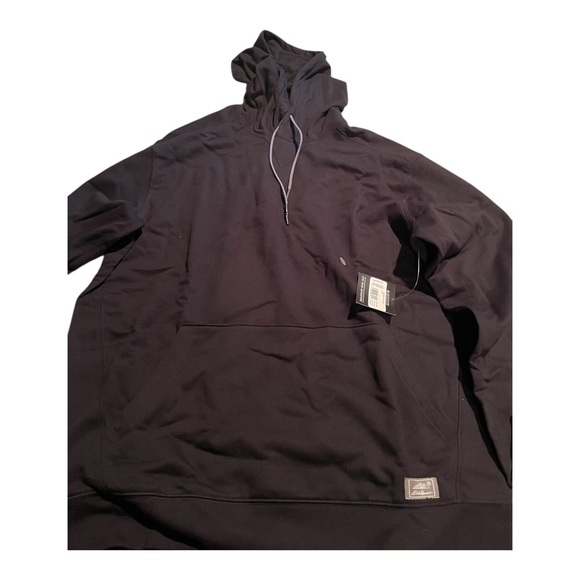 Men's Eddie Bauer Black Everyday Pullover Hoodie Size Large - Picture 6 of 6